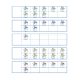 File Folder Number to Quantity 1-10 Using Ten-Frame Format (Snowmen)